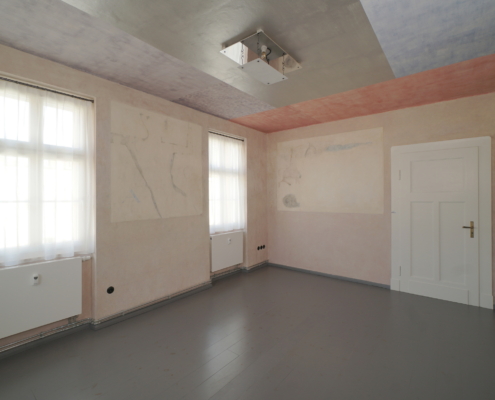 Raumsituation nach der Restaurierung des Bestandes 2023. Foto: Ludwig Volkmann